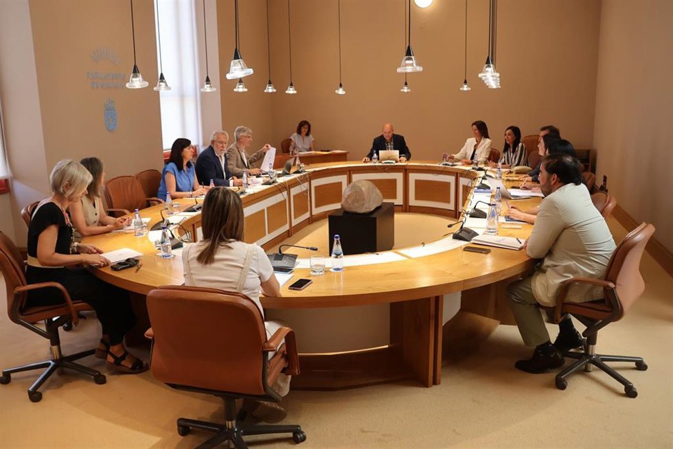 Reunion de la Xunta de Portavoces de la Cámara gallega