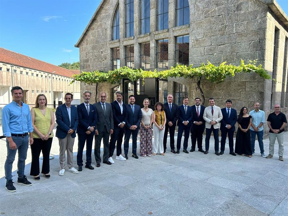 Los representantes polítcios de las ciudades que integran 'La Noche del Patrimonio'.