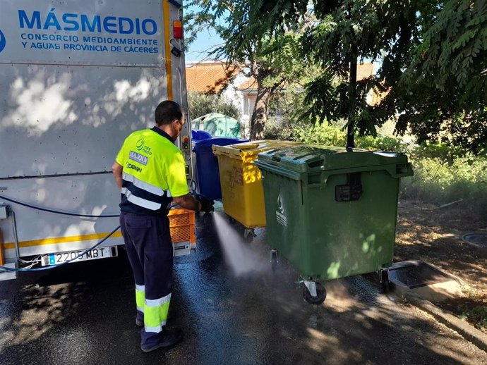 Recogida de residuos por parte del Consorcio MasMedio