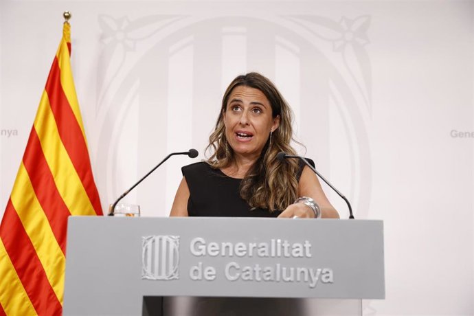 La portavoz del Govern Patrícia Plaja