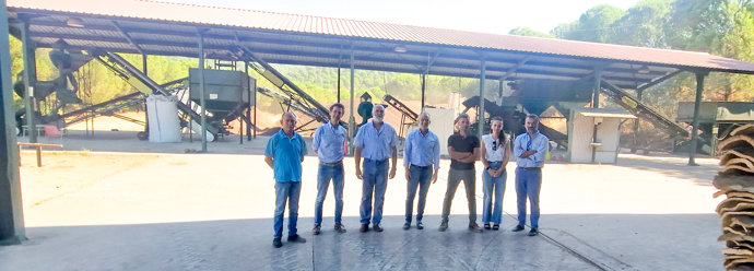 Visita a la sección forestal (Coforest) del Grupo Cooperativo del Guadiato SCA.