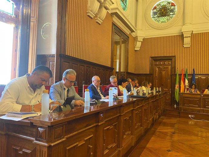 Bancada popular en la Diputación de Jaén