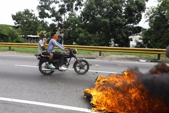 Protestas en Venezuela tras la victoria del presidente Nicolás Maduro en las elecciones presidenciales