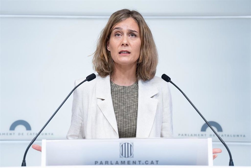 Archivo - La líder de los comuns en el Parlament, Jéssica Albiach.