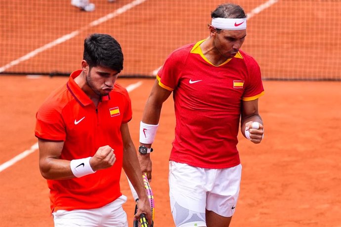 Rafael Nadal y Carlos Alcaraz