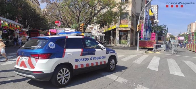 Archivo - Arxivo - Imatge d'arxiu d'un cotxe de Mossos