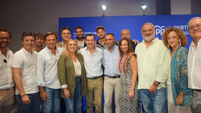 La delegación del PP de Granada en el Comité Regional del PP andaluz