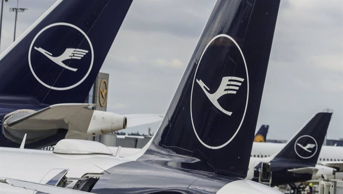 Aviones de Lufthansa.