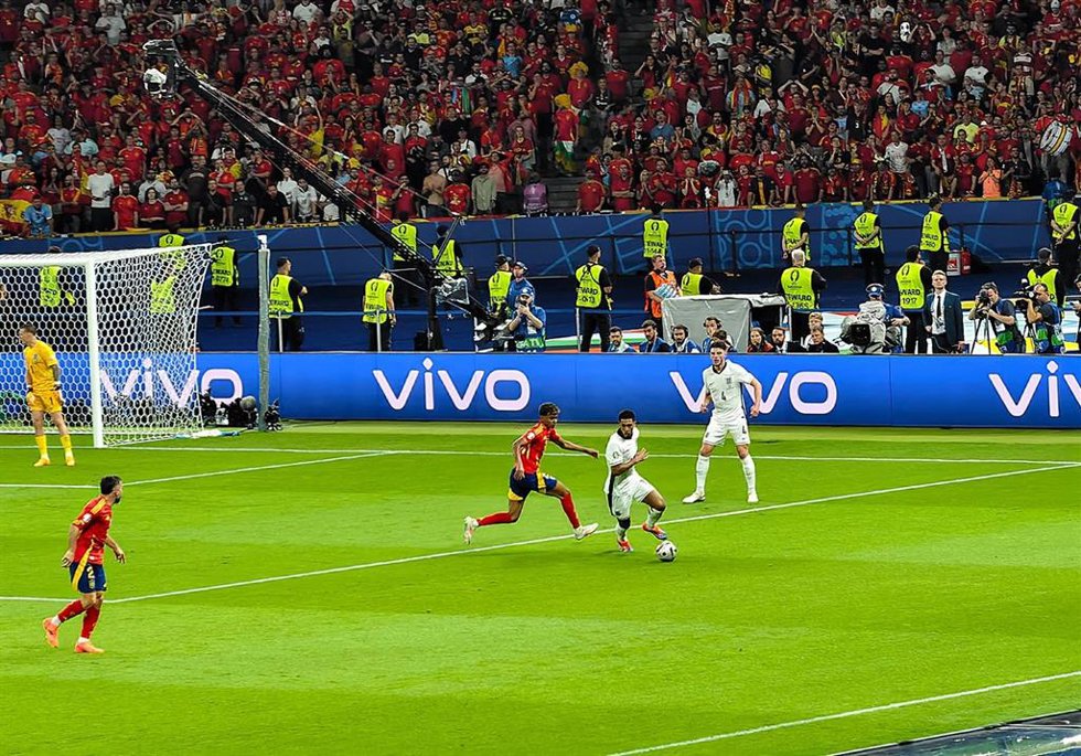Partido de la Eurocopa 2024 con vivo de patrocinador