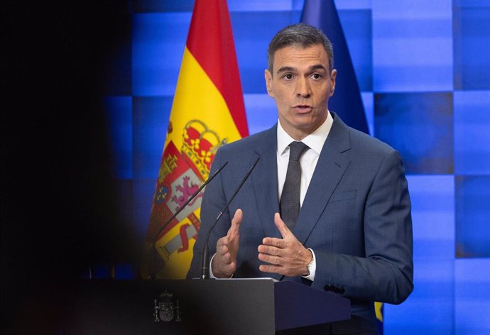 El presidente del Gobierno, Pedro Sánchez.