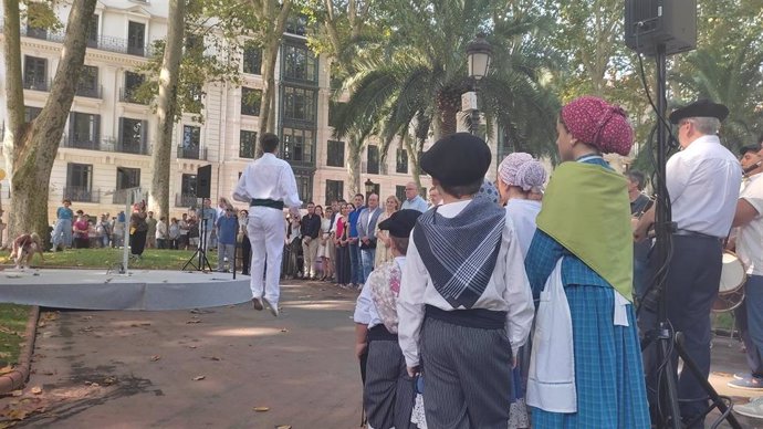 Acto político del PNV con motivo de San Ignacio, en Bilbao