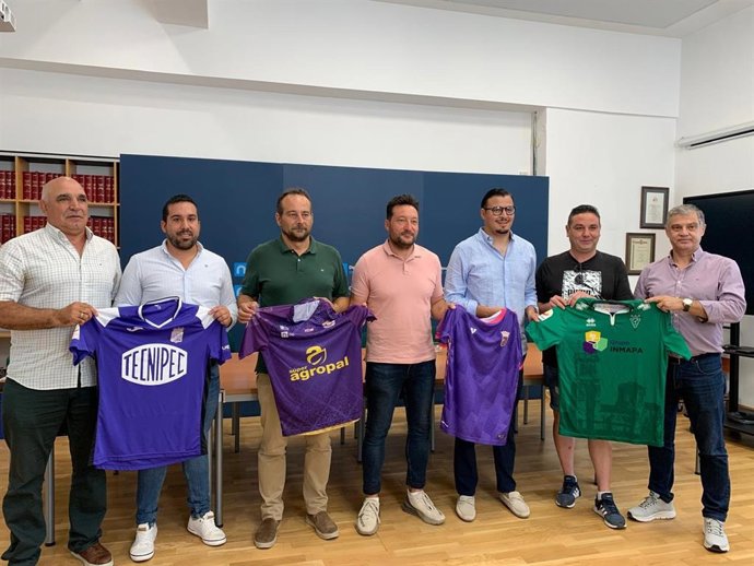 Presentación de la Copa Diputación de Fútbol.