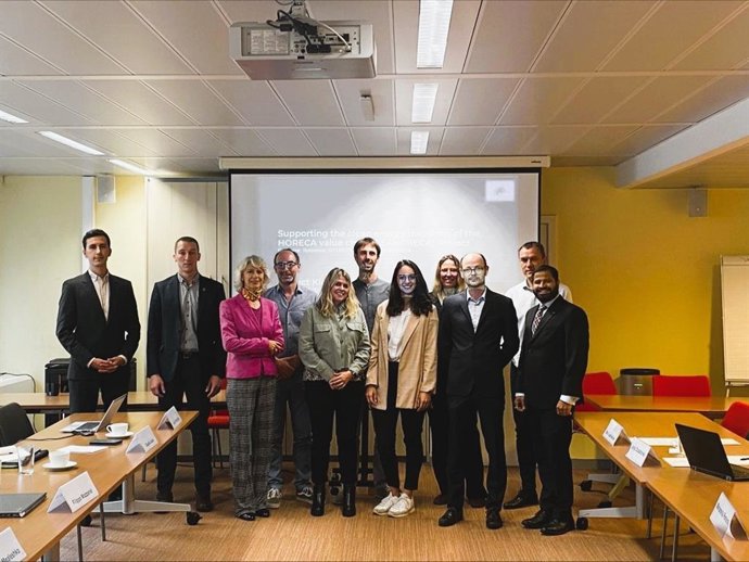 Los participantes en el proyecto EnergyEffiency4HORECA por la Cámara de Terrassa (Barcelona).