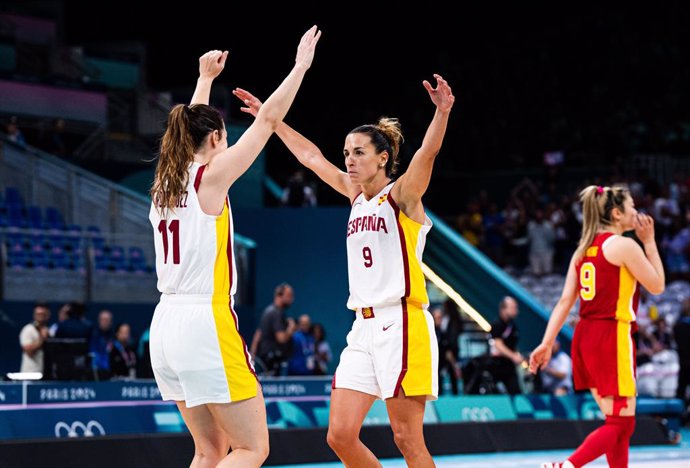 España - China, baloncesto Paris 2024