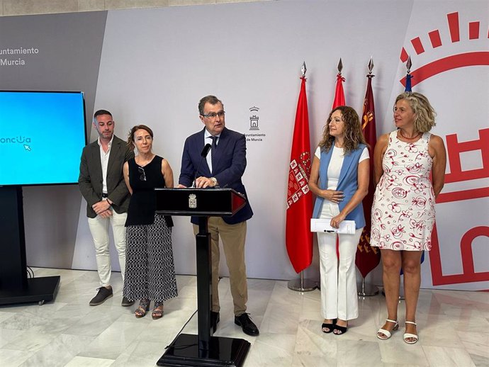 Alcalde de Murcia presenta el programa 'Murcia Concilia'