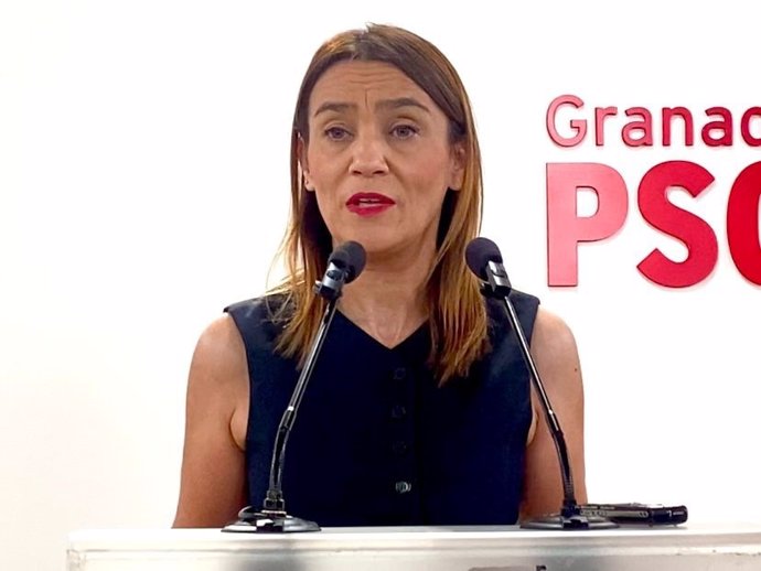 La parlamentaria andaluza del PSOE Olga Manzano