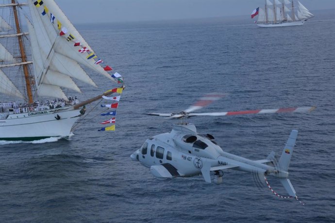 El Buque Escuela Guayas de la Armada de la República Ecuador visitará Bilbao y le rendirá homenaje en su Semana Grande