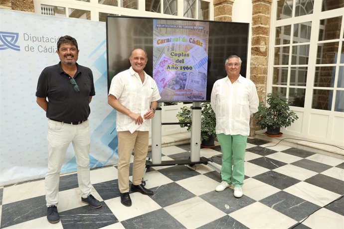 Presentacion del libro 'Carnaval de Cádiz. Coplas del año 1960'.