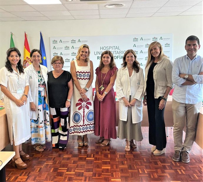 Algunas de las autoridades asistentes a la reunión preparatoria del 25N.