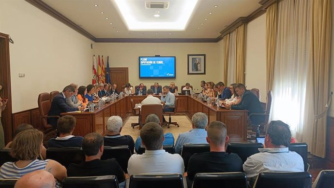 La Diputación de Teruel ha celebrado sesión plenaria este miércoles