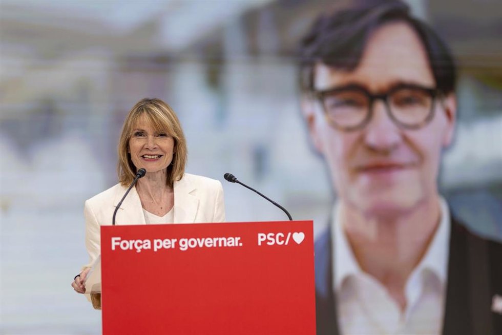 Archivo - La viceprimera secretaria del PSC, Llusa Moret