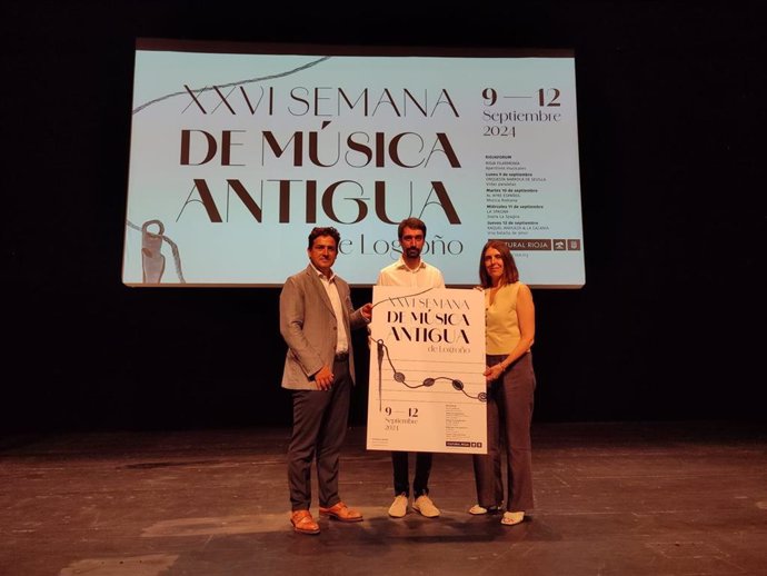 La Semana de Música Antigua vuelve a Logroño del 9 al 12 de septiembre