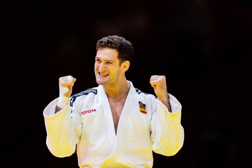 Archivo - Nikoloz Sherazadishvili en el Campeonato del Mundo de 2021 en Budapest
