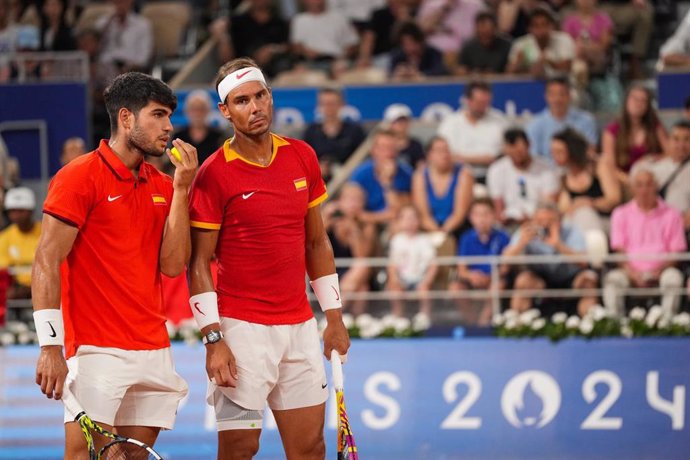 Rafael Nadal y Carlos Alcaraz