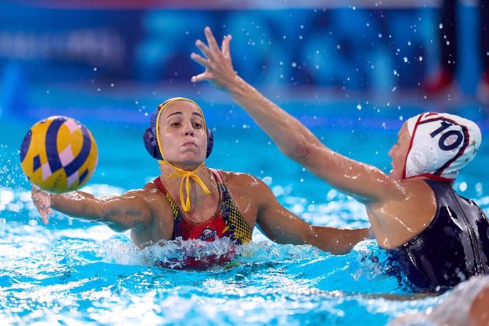 La selección española femenina de waterpolo