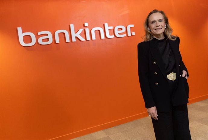 La consejera delegada de Bankinter, Gloria Ortiz,, en la sede central de Bankinter, a 18 de julio de 2024, en Madrid (España).