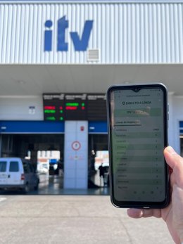 Aplicación web 'Directo a Línea' en una estación de ITV