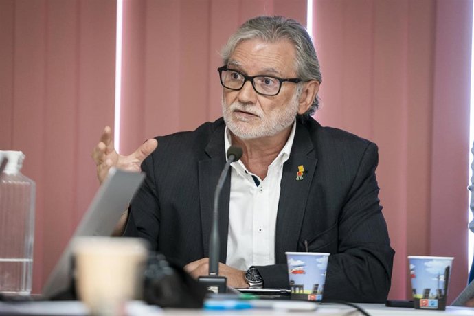 Archivo - El presidente de la Fundación 1 de Mayo, Fernando Lezcano.