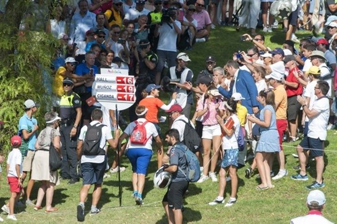 La cita deportiva se celebra en el marco del Andalucía Costa del Sol Open de España 2024 presented by Oysho, que tendrá lugar en el Real Guadalhorce Club de Golf en la capital malagueña.