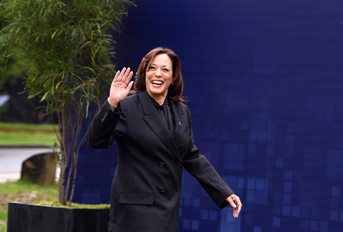 Archivo - La vicepresidenta de EEUU, Kamala Harris. 