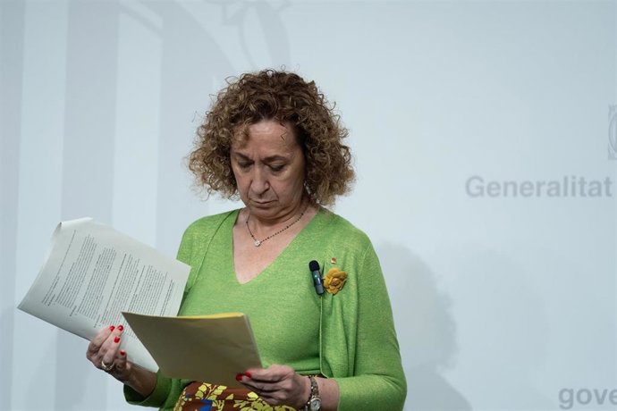 La consellera de Territorio de la Generalitat, Ester Capella, en una imagen de archivo.
