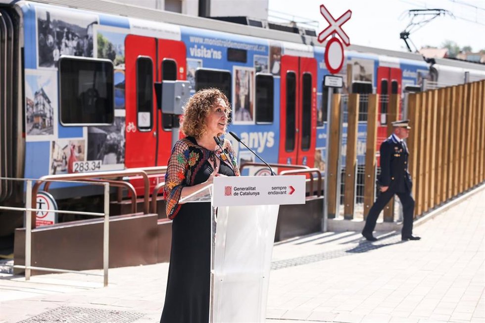 La consellera de Territorio en funciones de la Generalitat, Ester Capella.