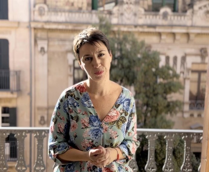 Archivo - La diputada del PSIB en el Parlament Silvia Cano.