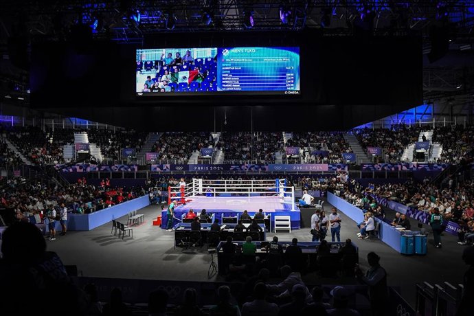 Vista general de la sede del boxeo en Paris 2024. 