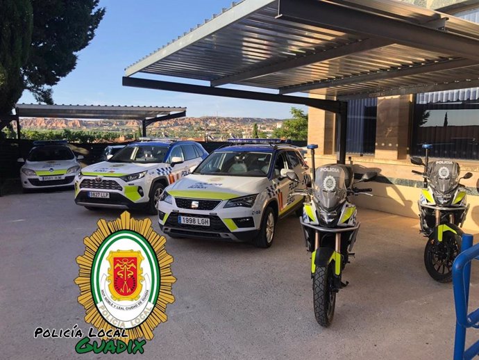 Vehículos de la Policía Local de Guadix