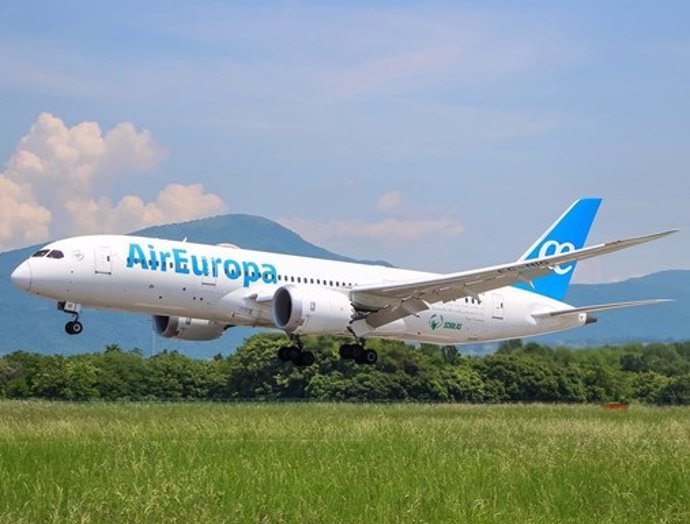 Archivo - Avión de Air Europa.