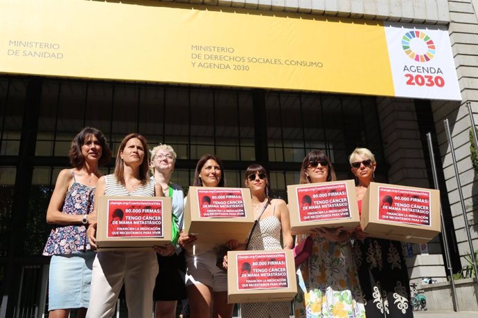 Pacientes de cáncer de mama metastásico, sin opciones de acceso a 'Enhertu' y 'Trodelvy' tras reunirse con Sanidad