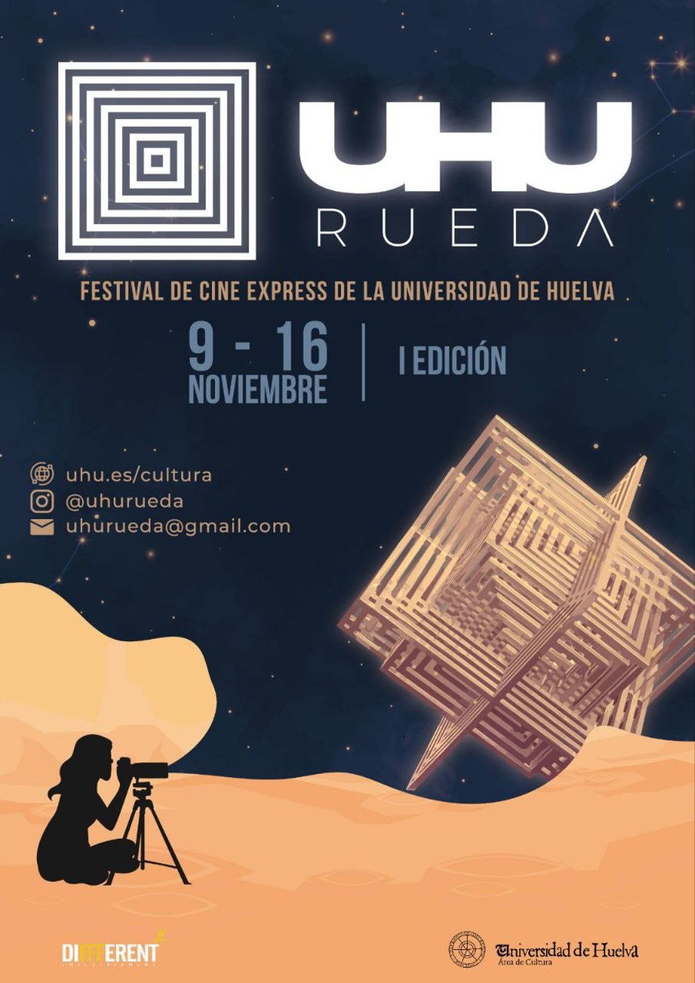 Cartel de la UHU Rueda.