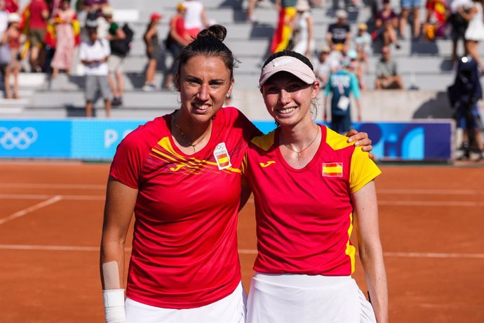 JJ.OO/Tenis.- El dobles español de Sorribes y Bucsa alargan su sueño olímpico a semifinales en París