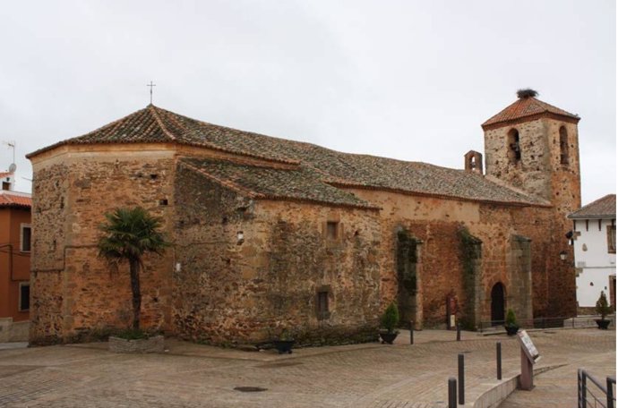 La Iglesia de Santa Catalina en Romangordo