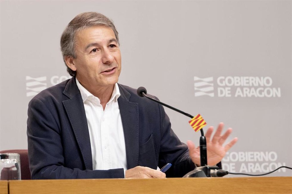 El director general de Política Económica del Gobierno de Aragón, Javier Martínez.