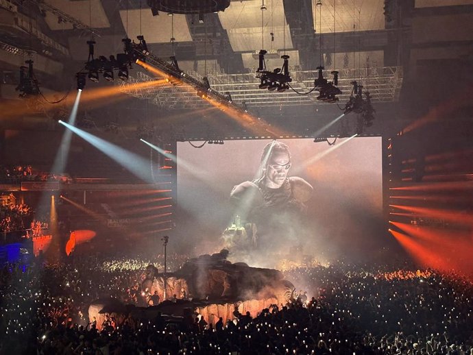 Concierto de Travis Scott en el WiZink Center