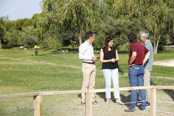 Gaudes en la presentación del nuevo contrato de conservación de montes y riberas.