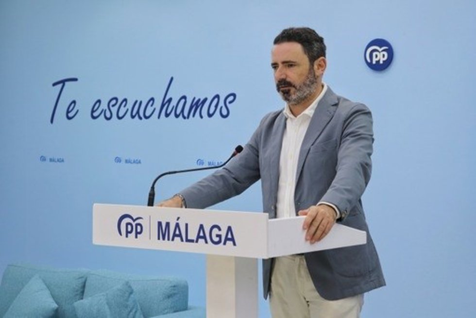 El secretario general del PP de Málaga, José Ramón Carmona, en una imagen de archivo