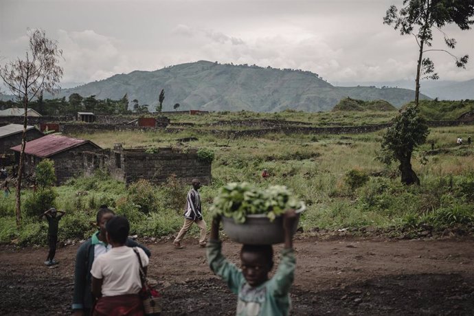 Archivo - Desplazados en Goma (Kivu Norte) 