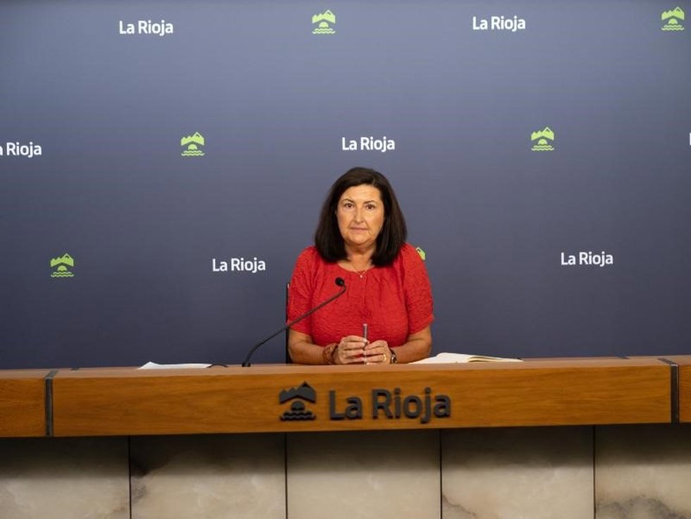 La directora general de Empleo, Cristina Salinas,
